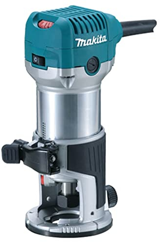 Makita 3E-J662-NWG4 Einhandfräse, RT0700C/RT0702C, Blau/Schwarz