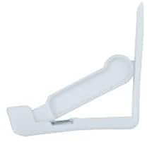 d-c-fix Tischdeckenhalter Klammer weiß 6 x 6 cm 4 Stück | Tischtuch Klammer Beschwerer Halter Tisch Küche Esszimmer Wohnzimmer Garten Accesoires Dekoration Kunststoff fester Halt
