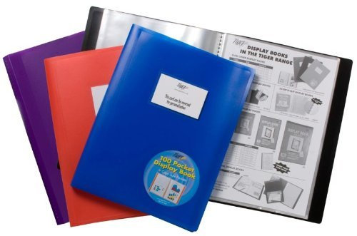 Tiger A4–Porte-documents de présentation - 100 Pochettes-(200 vues)