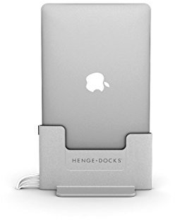 Henge Dockingstation aus Metall für 38,1 cm (15 Zoll) Apple MacBook Pro Retina, grau