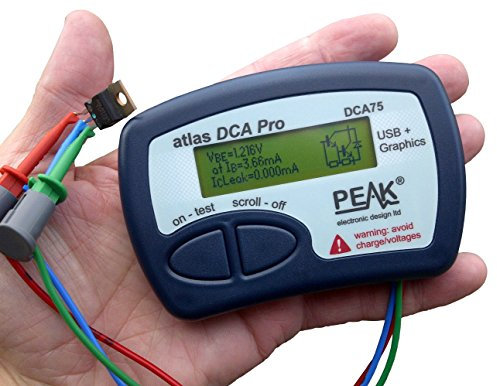 Peak Electronics Design DCA75 Pro - Advanced Semiconductor Analyzer