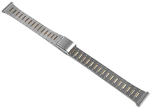 LEONARDO VERRELLI - Uhrenarmband Ersatz Edelstahl Breite 10-20 mm Faltschließe 8100115