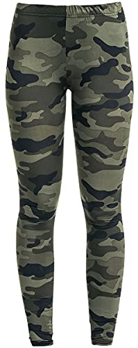 Urban Classics Damen Ladies Camo Leggings, Wood Camo, M