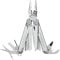 Leatherman Wave+ Multi-Tool - 18-in-1 Hochleistungs-Edelstahlwerkzeug mit Klingen, Zangen und Drahtschneidern - Camping Zubehör - Edelstahl, mit Nylon Holster