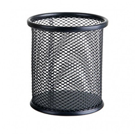 Pot à crayons creux en métal pour ranger les articles de papeterie, le bureau