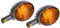 MZA-Flügel Set: 2 Blinker in Carbonoptik mit orangenem Glas - Simson KR51/1 Schwalbe, KR51/2 Schwalbe, SR4-2 Star, SR4-3 Sperber, SR4-4 Habicht, MZ ES