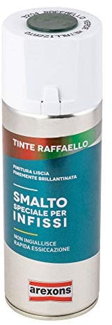 AREXONS SMALTO SPECIALE METALLI TINTE RAFFAELLO SPECIALE INFISSI, VERDE METALLIZZATO