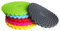 Multicoloured Drinks Coasters Set of 6 by Stone & Thyme - a UK Brand. Non Slip, Heatproof & Easy to Clean. Colourful Decorative Home Accessories That Protect All Surfaces.