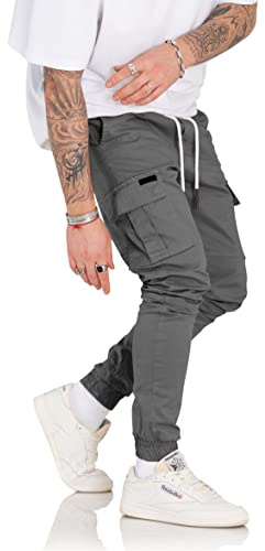 Rello & Reese Herren Cargo Jogger Cargohose Chino-Hose 20086