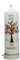 Christ-Kerzen Taufkerze Ella mit Baum in Regenbogenfarben 1431, Größe:ca. 25x7 cm