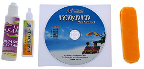 Bumdenuu R 4 in 1 CD DVD Kit Lettore Manutenzione Pulizia 'obiettivo