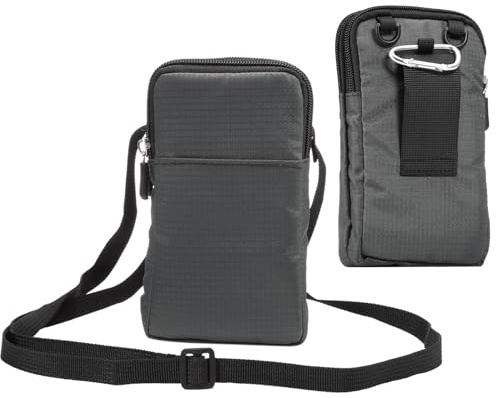 Borsa con Clip da Cintura per Cellulare, Borsello a Tracolla per Cellulare Piccola, Uomo Clip da Cintura Sacchetto della Clip Custodia da Cintura Wristlet Borsa Telefono Borse Spalla Custodia Porta
