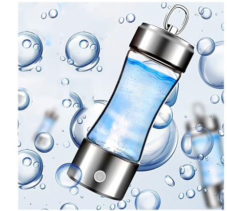 WRJAHCG Máquina Ionizador De Agua De Hidrógeno Portátil,Gran Capacidad Botella Purificadora De Agua,Botella Generadora De Agua De Hidrógeno