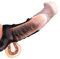 Funda de pene de caballo – Funda de pene de silicona para hombres, extensor macho de 7,48 pulgadas, funda de pene para amplificadores de circunferencia gruesa, funda impermeable reutilizable para el