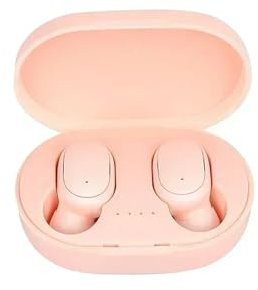 Auriculares Deportivos Auriculares TWS A6S con Bluetooth 5.1, Auriculares con Control Táctil Y Micrófono, Auriculares Deportivos Impermeables para Xiaomies Auriculares Oreja Abierta(Pink)