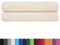 vidaXL Handtücher 2 STK. Creme 100x200 cm 360 g/m² 100% Baumwolle, Strandtuch, Strandhandtuch, großes Badetuch, Badetuch, Gästetuch, großes Strandtuch