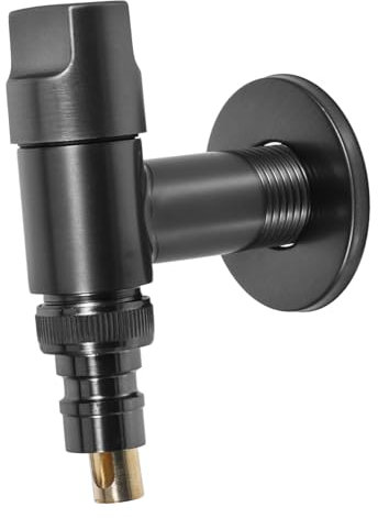 NUOBESTY Wasserventil Für Waschmaschine Absperrventil Eckventil Sanitärarmatur Langlebig Aus Edelstahl Automatische Abschaltfunktion Einfache Installation Zur Vermeidung Von Wasserlecks