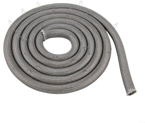 Springwillfly Joint de porte de four pour modèles Samsung DG63-00255B 3554990 avec 27 clips de fixation, joint en nylon 86 pour cuisinière à gaz