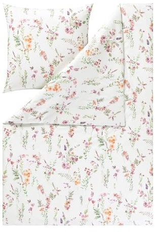 ESTELLA Kuschelflanell Bettwäsche Millefleur Multi