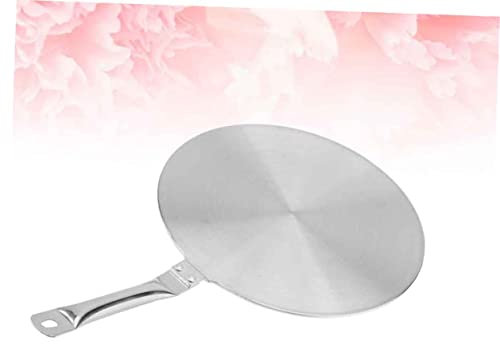LABRIMP 1 Pièce Plaque de Diffuseur de Chaleur Acier Inoxydable Convertisseur Thermique pour Cuisinière à Induction Compatible à Électriques Plaque Adaptée pour Ustensiles