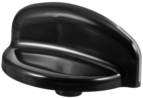 Perilla de Control para Horno y Estufa de Gas, Repuesto Negro | PC y Abs, Resistente y Fácil de Usar, Reemplazo Multipropósito para Cocina y Horno, Pieza Sencilla