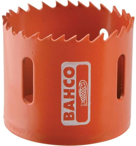 Bahco 383051C Bi-Metal Holesaw | 51mm | Metal & Wood Cutting Pro Trade Use | Bi-metal teeth for fast cutting | Cuts wood and metal | Durable construction | Trade drilling use