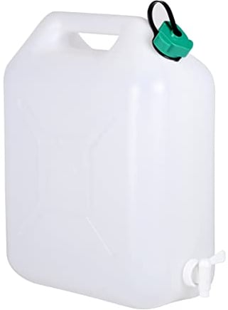 EDA 010586 Bidón Agua, Hombres, Blanco, 15 l