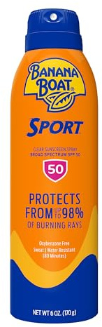 Banana Boat Ultramist Clear Defense Sun Protection SPF 50, 6 oz
