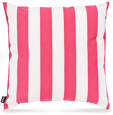 H.O.C.K. Kissen inkl. Füllung 50x50cm Outdoor Classic Streifen pink