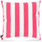 H.O.C.K. Kissen inkl. Füllung 50x50cm Outdoor Classic Streifen pink