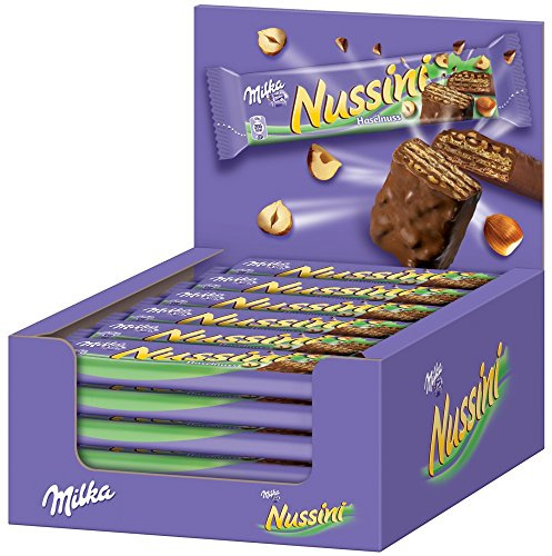 Milka Nussini Haselnuss Schokoriegel 30 Stück