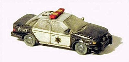 GHQ Spur N - Metallbausatz Polizei Wagen