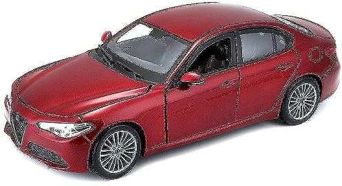 Bburago 15621080 - 1:24 Alfa Romeo Giulia Fahrzeug , farblich sortiert