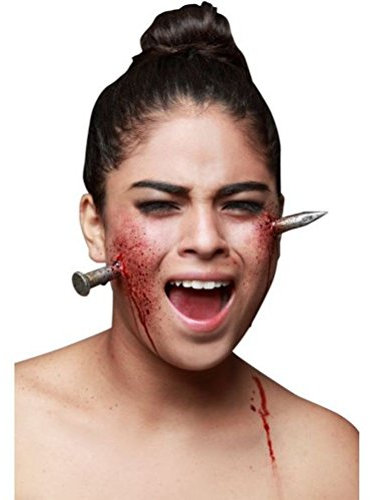 Generique Falsche Verletzung riesiger Nagel Erwachsene Halloween - Rot