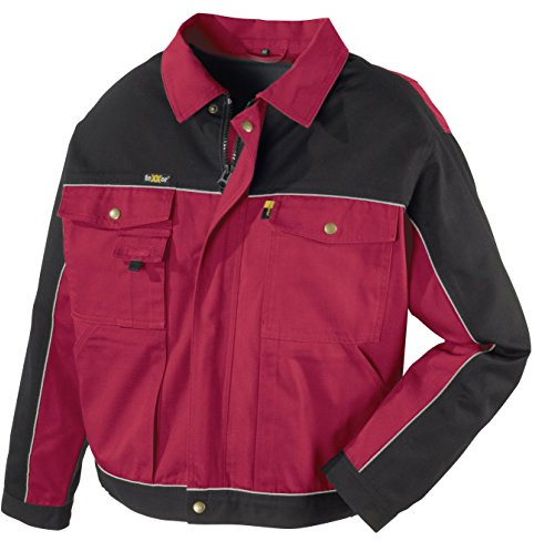 teXXor 2-in-1 Arbeitsbundjacke Canvas 320 mit Cordura, verstärkt rot 90, 20-008313-90
