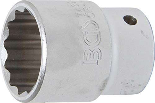 BGS 7432 | Llave de vaso 12 caras | entrada 20 mm (3/4) | 32 mm