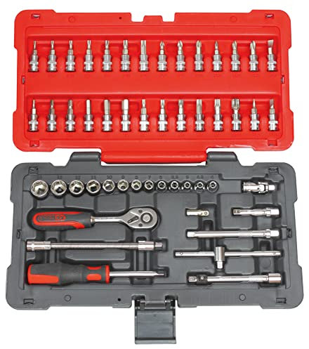 KS Tools 922.0650 - a Set of 50 sockets/Ultimate Accessories 1/4 inch