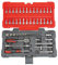 KS TOOLS - 922.0650 - Coffret de douilles et accessoires ULTIMATE 1/4'', 50 pièces - Robuste et pratique - Cliquet - douilles 6 pans 4 à 14 mm, XZN, PH, PZ, TX - cardan, poignée, rallonges, embouts