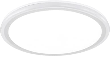 ACTION by WOFI 977902066400 A+ Deckenleuchte, Plastik, 28 W, Integriert, weiß, 40 x 40 x 8 cm