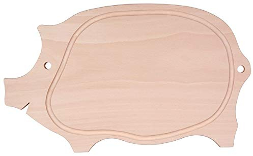 Gravidus Servierbrett mit Saftrille, Buchenholz