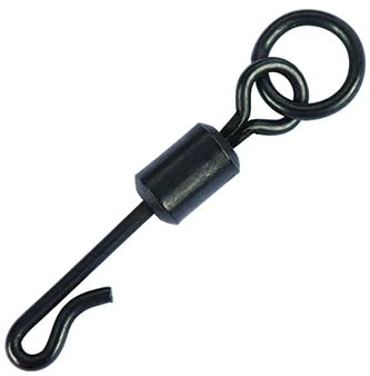 Carp Spirit Emerillon Qc Rolling Swivel with Ring - Emerillons a Anneau Mat Et Fast Snap - 8 - ACS290012