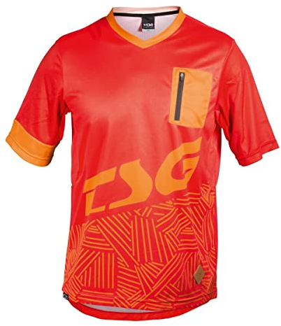 TSG MTB-Jersey Kurzarm Trail SP3 Rot Gr. S