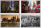 New York - USA - 4 PACK - Jumbo Fridge Magnet/Magnets
