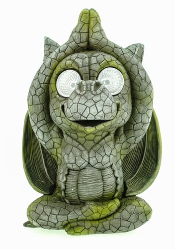 Kremers Schatzkiste Yoga Solar Gartendrache Meditierender Drache Solar LED Geschenk