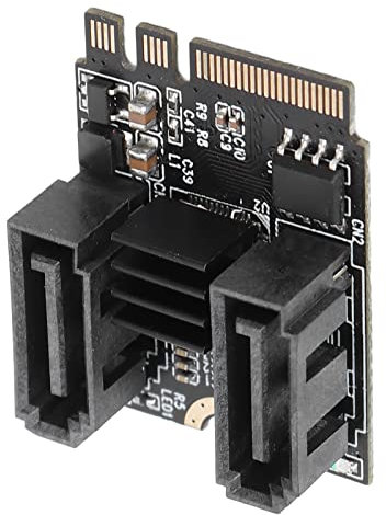 Shanrya HDD-Adapterkarte, einfach zu verwenden Breite Kompatibilität JMB582-Chip-Festplatten-Adapterkarte für 10 für NAS für OS X