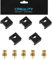 Creality 5PCS FDM 3D Printer Hotend Silicone Sock, Heater Block Silicone Socks Hotend Cover e 5PCS 0.4mm Ugelli per Ender 3, Ender 3 V2, Ender 5, Ender 5 Plus, CR-10 V2/V3, CR-10 S4/S5