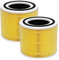 LEVOIT Core 300-P Air Purifier Replacement Filter, 3-in-1 H13 Grade True HEPA Filter