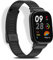 LanQii Cinturino Compatibile per Xiaomi Redmi Watch 3, Acciaio Inossidabile Cinturino in Maglia Metallo Milanese Uomini Donne Braccialetto di Ricambio per Xiaomi Redmi Watch 3 -Nero