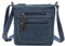 PACKOVE Jeans Umhängetasche Damen Schultertasche Crossbody Bag Lässige Messenger Hobo Fashion Denim Style (L*H: 21CM x 22CM)