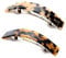 2 Stücke Haarspangen Damen Groß Retro Automatische Haarspange Französische Vintage Haarspangen Dickes Haar Hair Clips Hair Barrettes für Damen Frauen